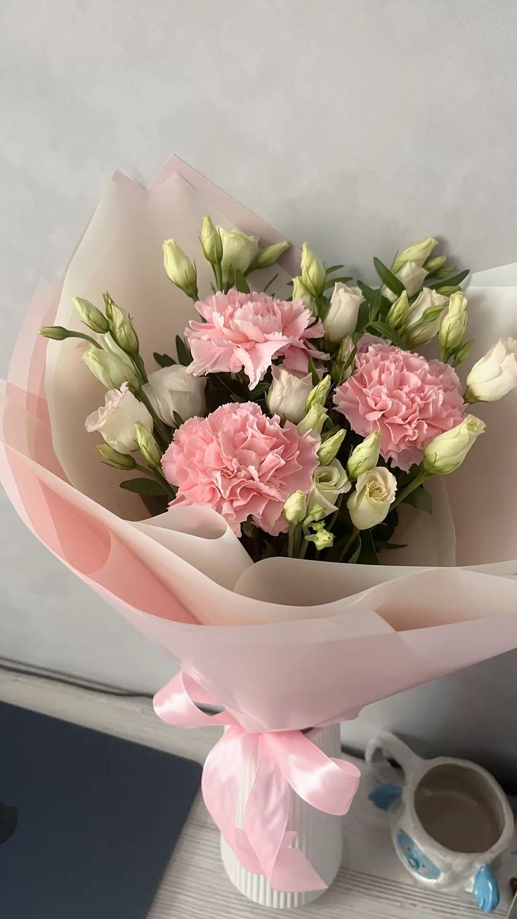 Carnation & Lisianthus Bouquet